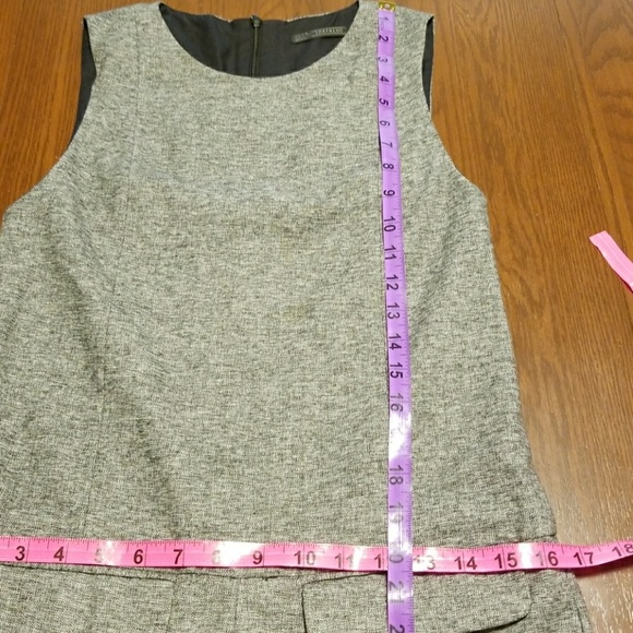 Zara Trafaluc gray black lined jumpsuit - Picture 2 of 8